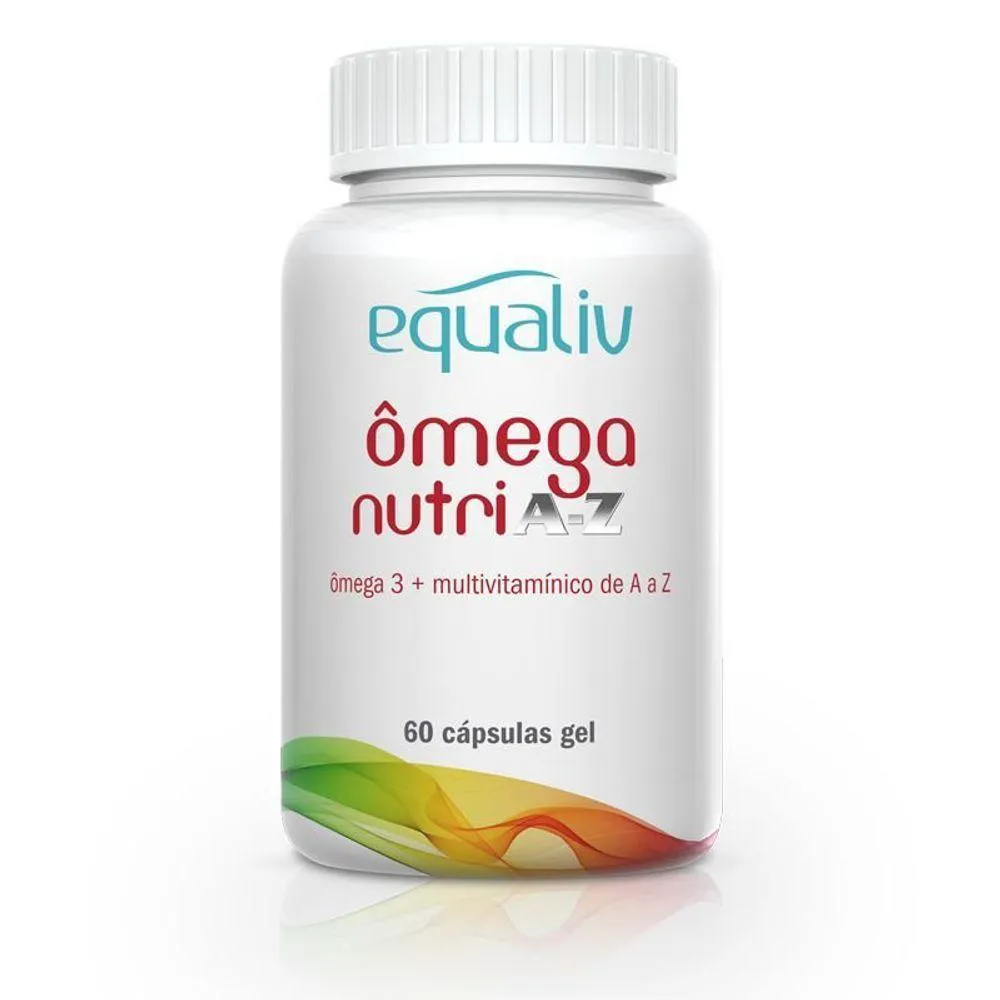 ÔMEGA 3 NUTRI A-Z MULTIVITAMíNICO EQUALIV 60 CáPSULAS