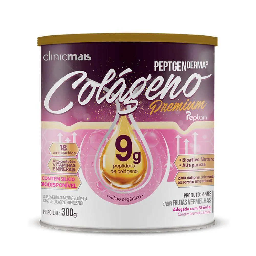 COLáGENO HIDROLISADO PREMIUM 9G CLINIC MAIS 300G