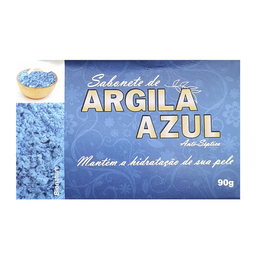 SABONETE DE ARGILA AZUL