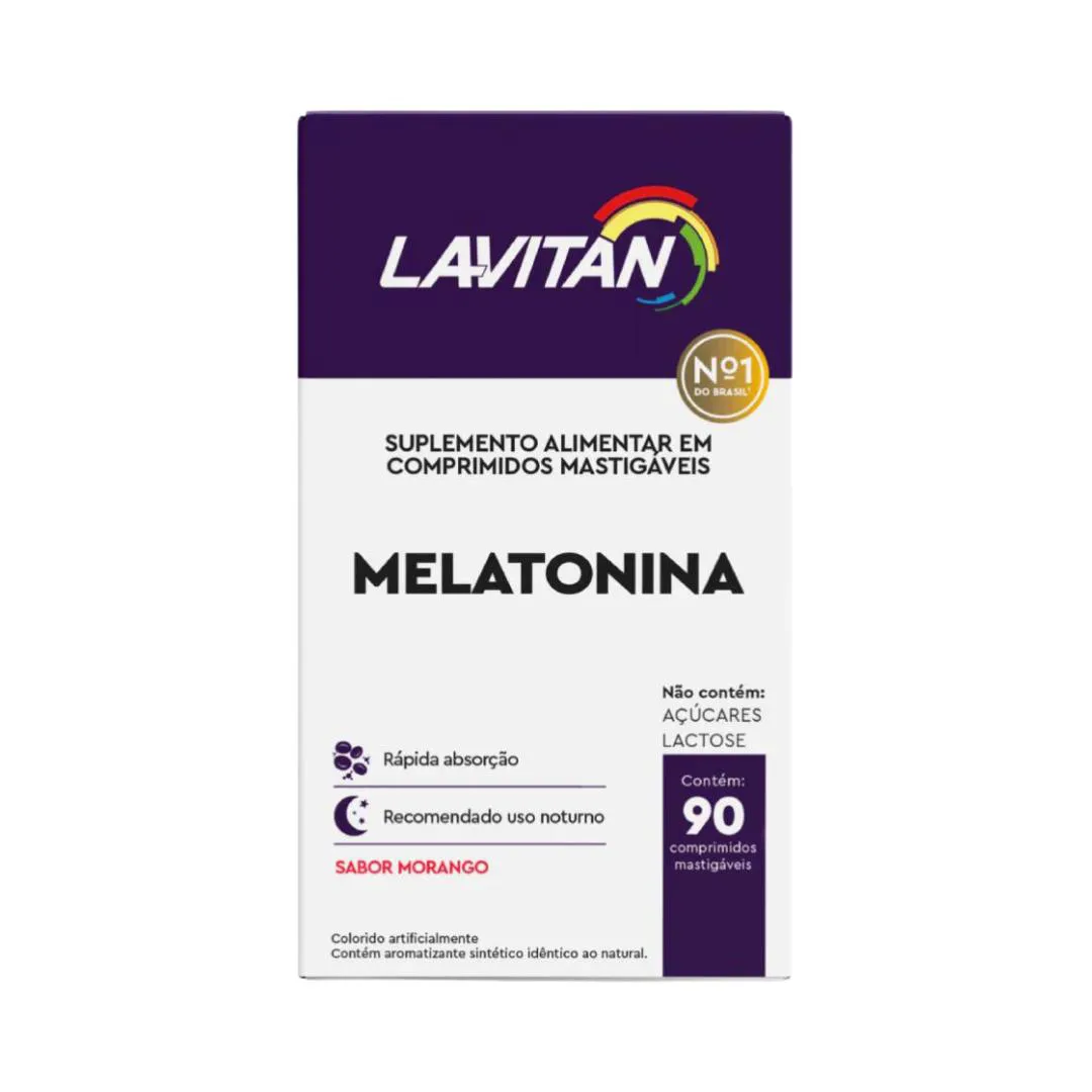 MULTIVITAMINICO LAVITAN MELATONINA 90CP MAST - CIMED