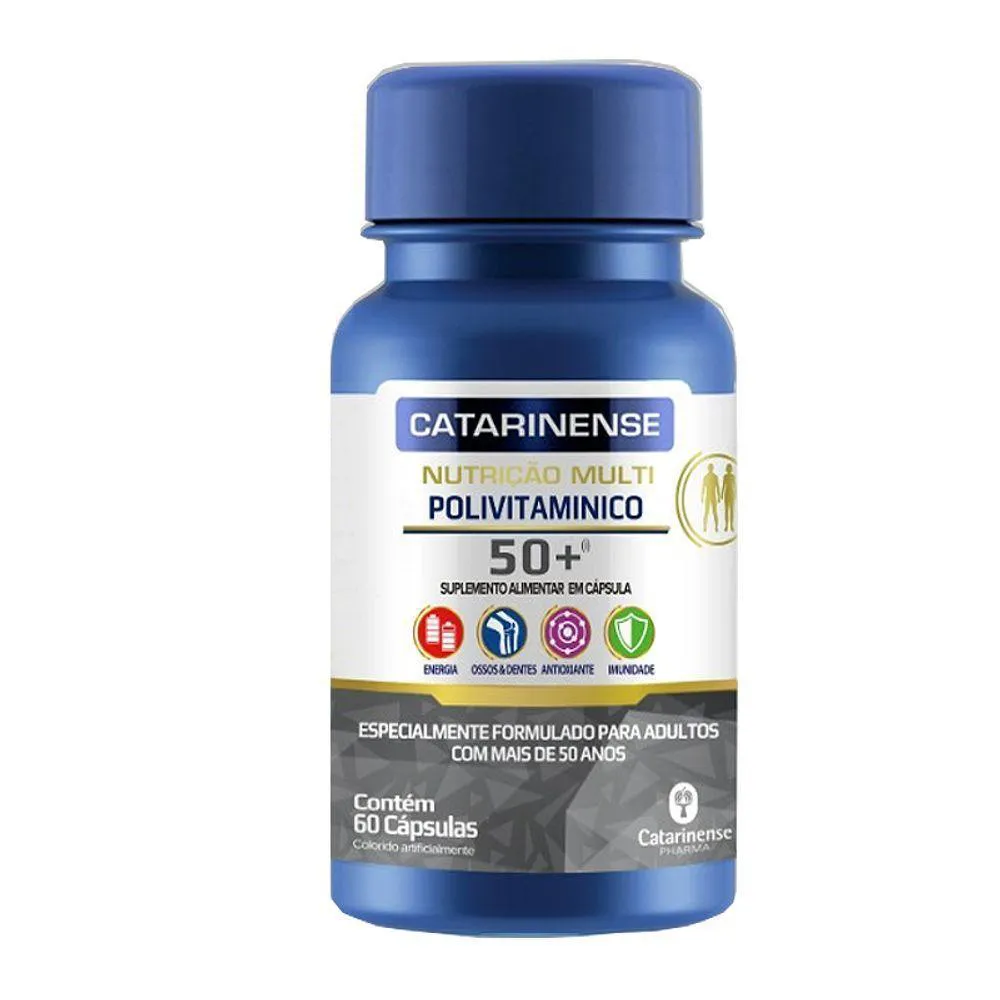 KIT 3 POLIVITAMíNICO SêNIOR CATARINENSE 60 CáPSULAS