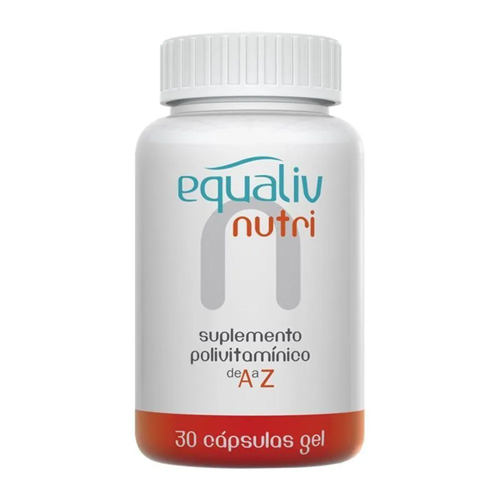 KIT 3 NUTRI IMUNIDADE A A Z EQUALIV 30 CáPSULAS GEL