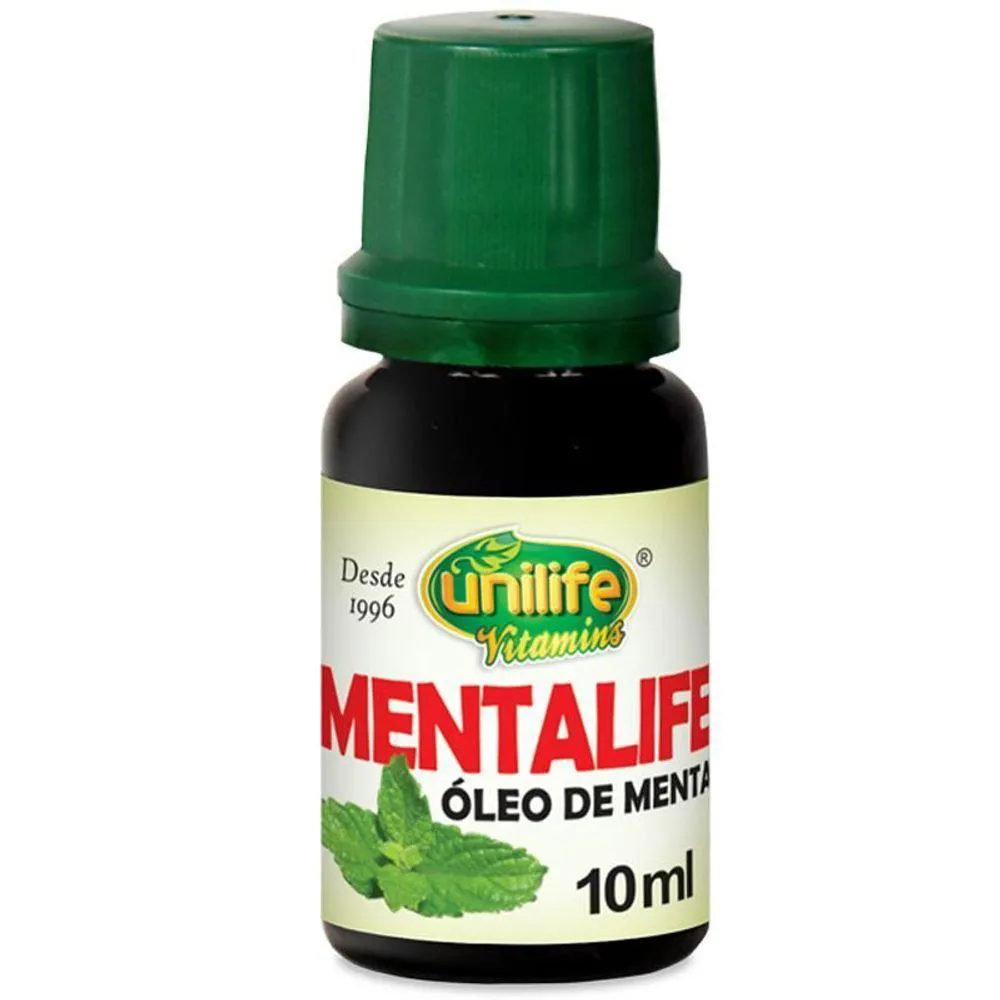 KIT 5 ÓLEO DE MENTA MENTALIFE 10ML