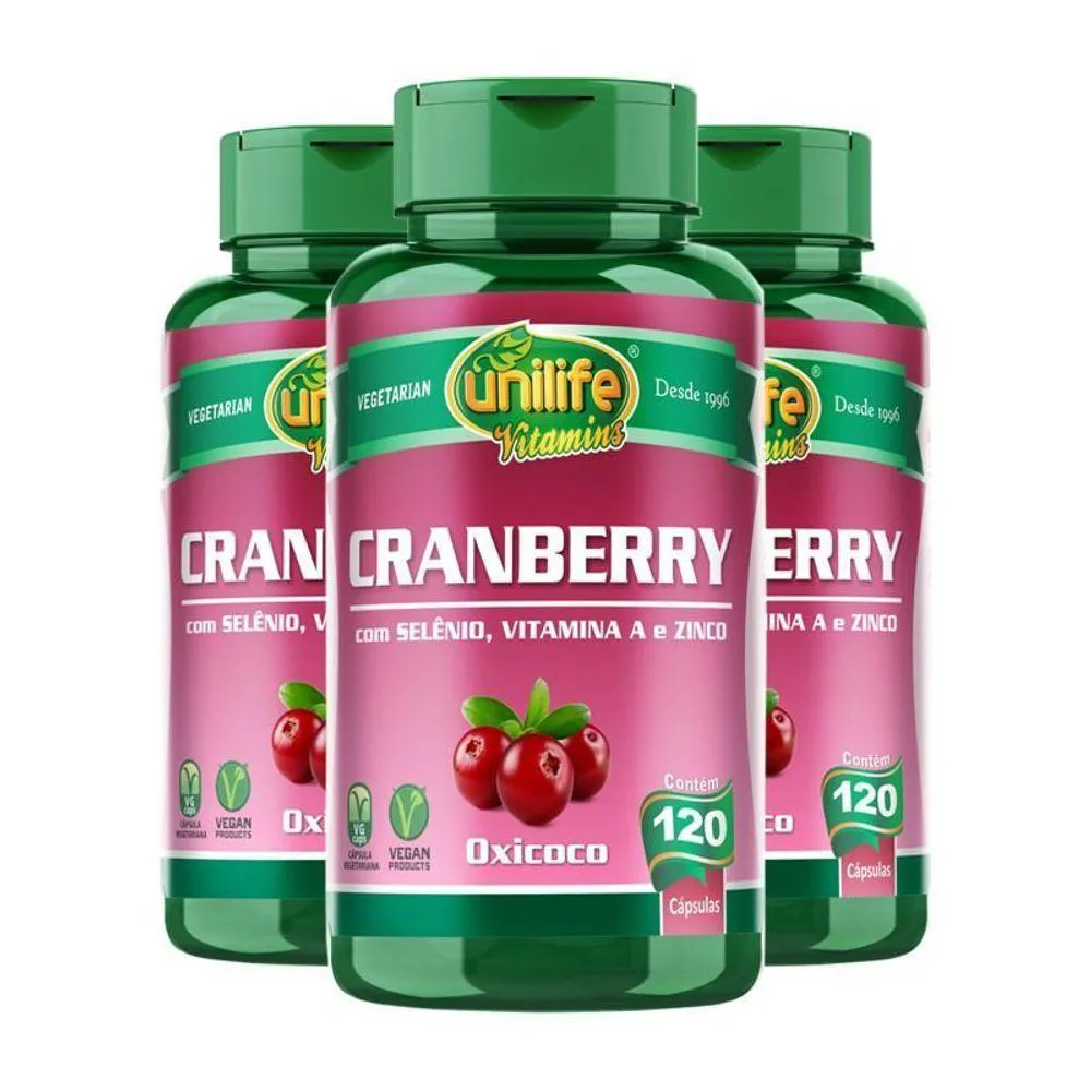 KIT COM 3 CRANBERRY 120CAP