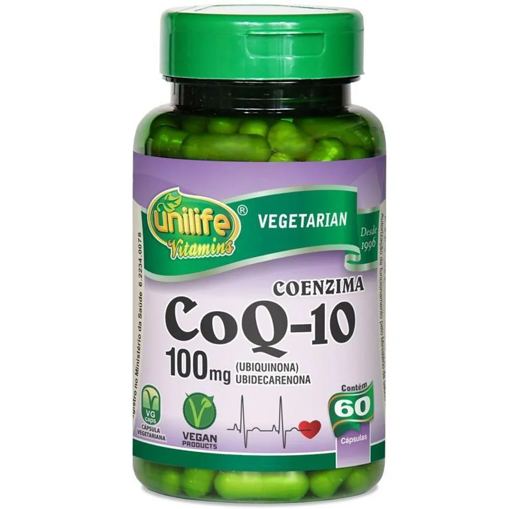 COENZIMA COQ-10 60 CáPSULAS UNILIFE