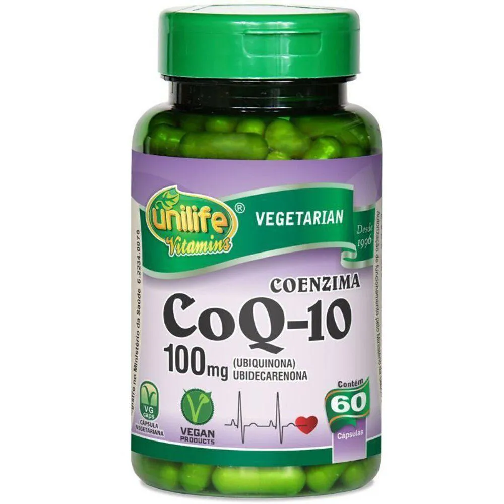 KIT 3 COENZIMA COQ-10 UNILIFE 60CáPS