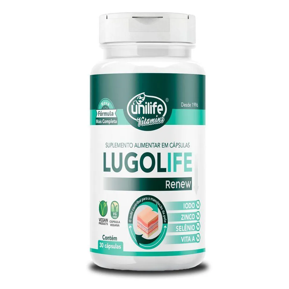 LUGOLIFE RENEW UNILIFE 30 CáPSULAS