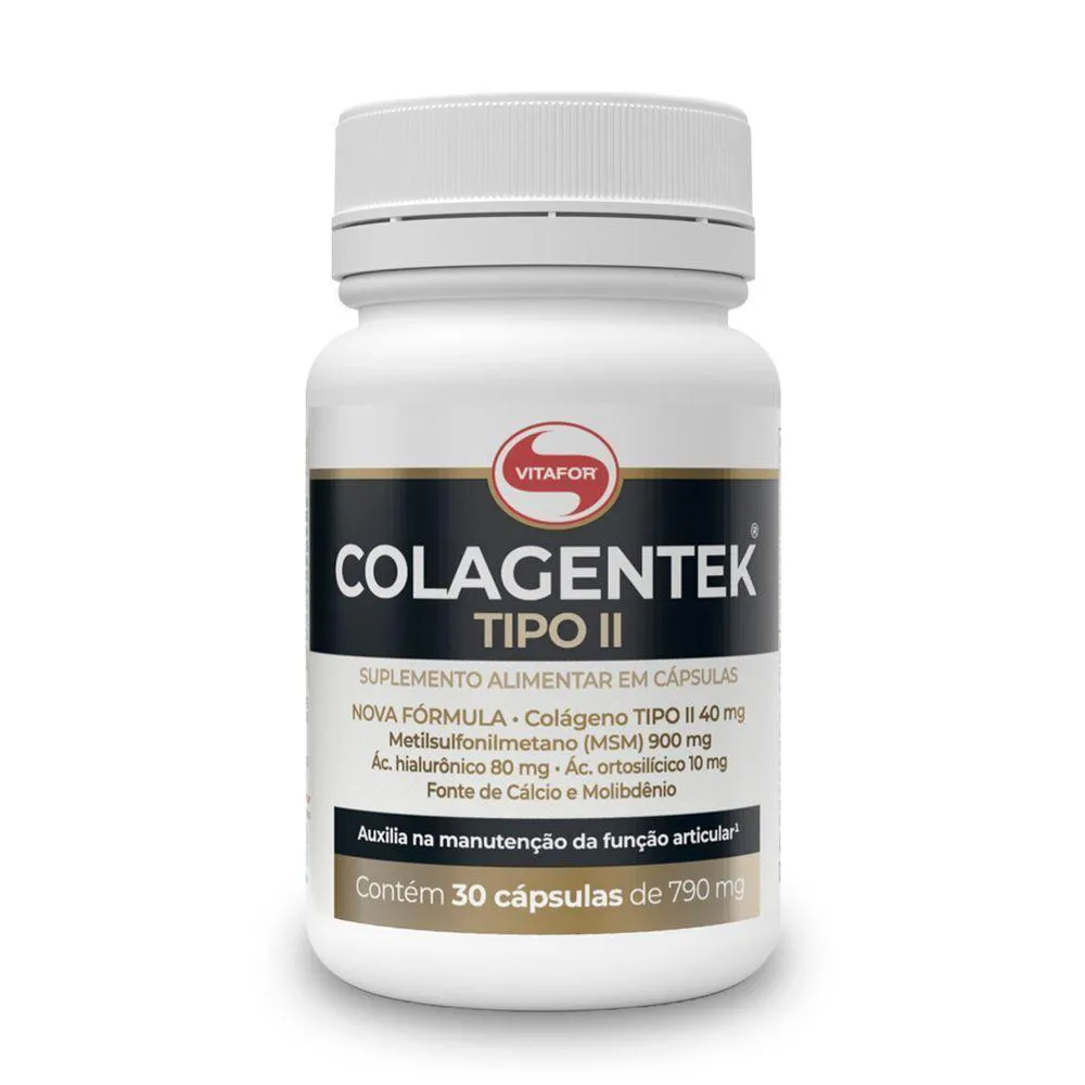COLáGENO TIPO 2 COLAGENTEK VITAFOR 30 CáPSULAS