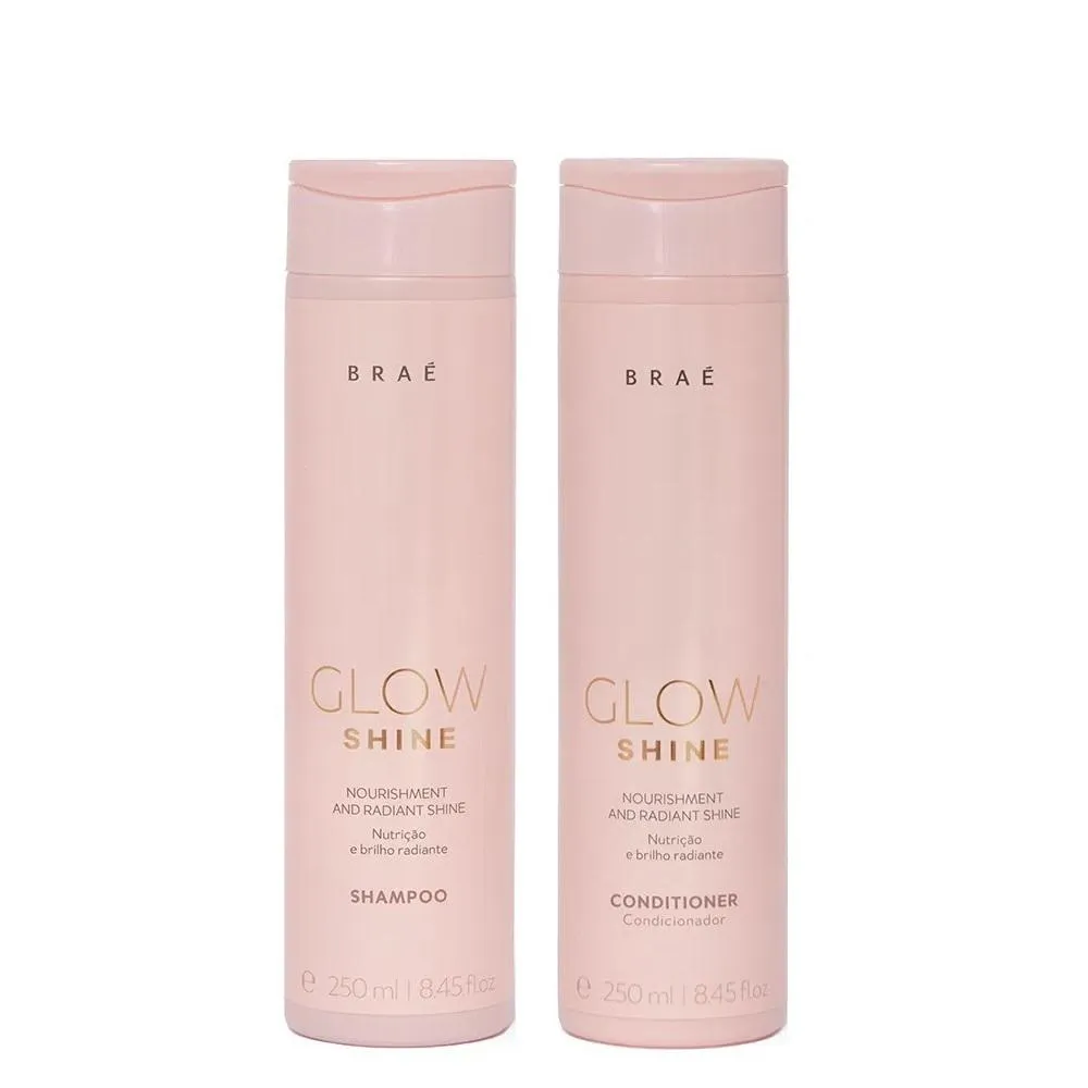 KIT BRAé GLOW SHINE SHAMPOO 250ML + CONDICIONADOR 250ML