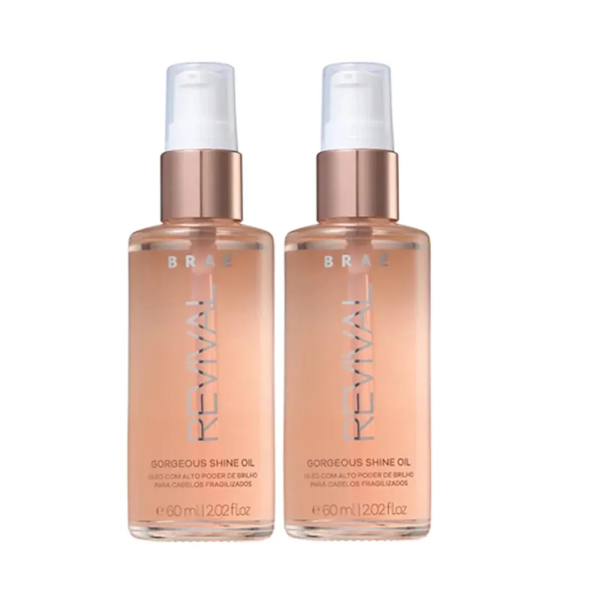 KIT BRAé REVIVAL - ÓLEO GORGEOUS SHINE 60ML (2UNIDADES)