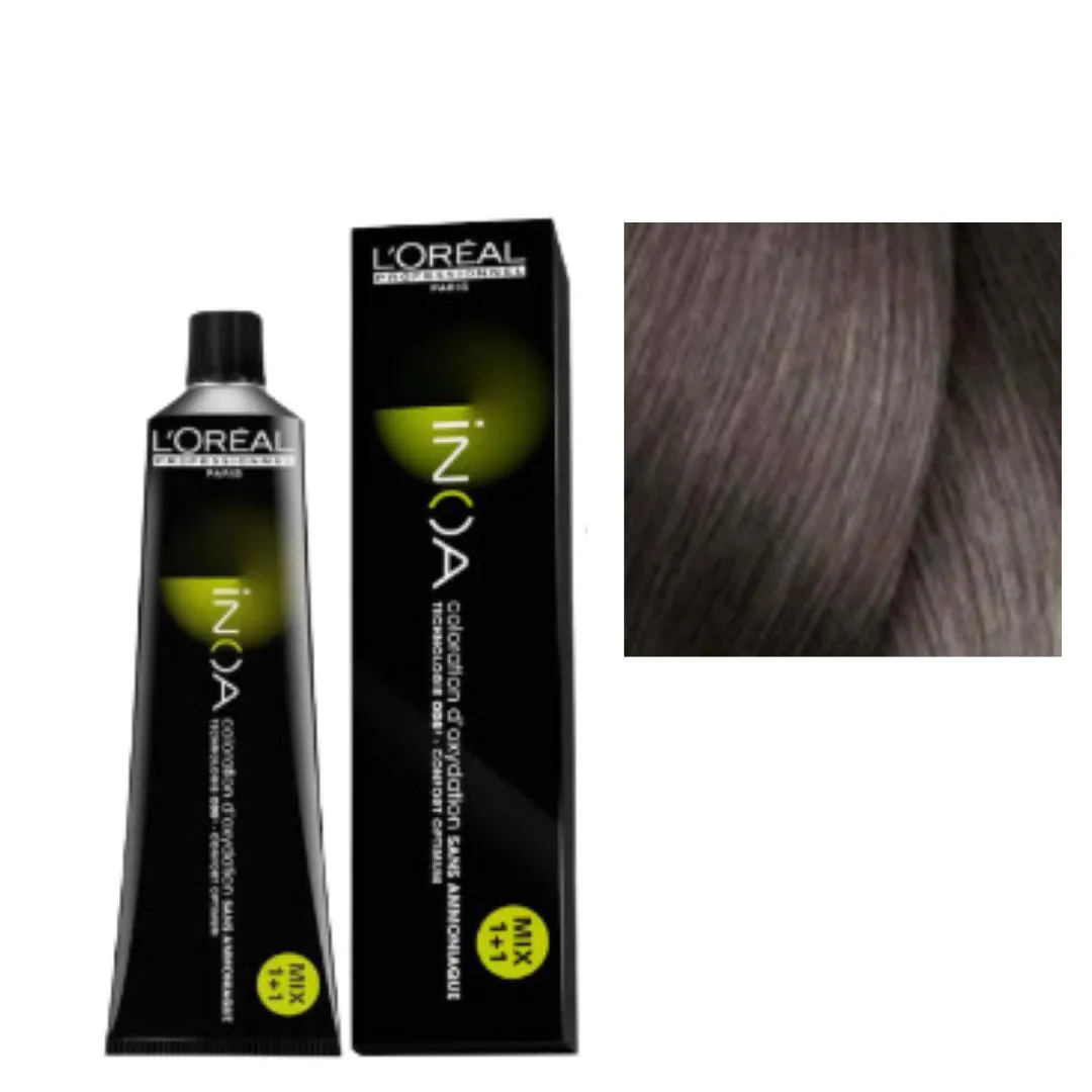 L´ORéAL PROFESSIONNEL INOA 60G - TODAS AS CORES 711 Louro Cendré Profundo