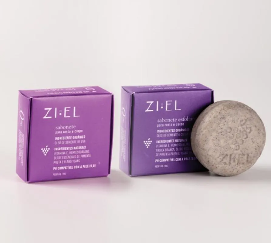 KIT SABONETES FACIAIS: UVA E ESFOLIANTE