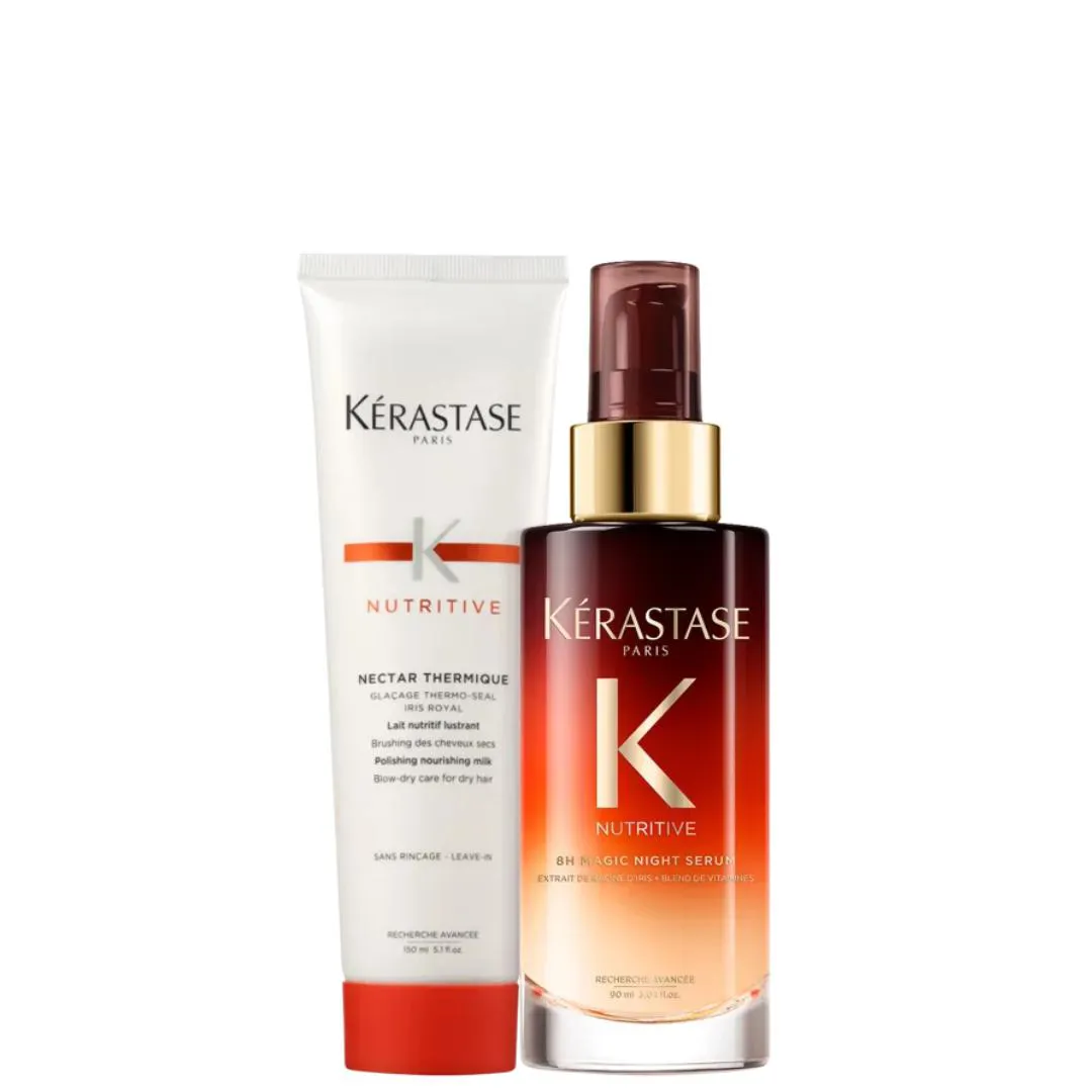 KIT NUTRITIVE DUO 8H MAGIC NIGHT SéRUM NOT. + NECTAR THERMIQUE LEAVE-IN 150ML (2 PROD.)