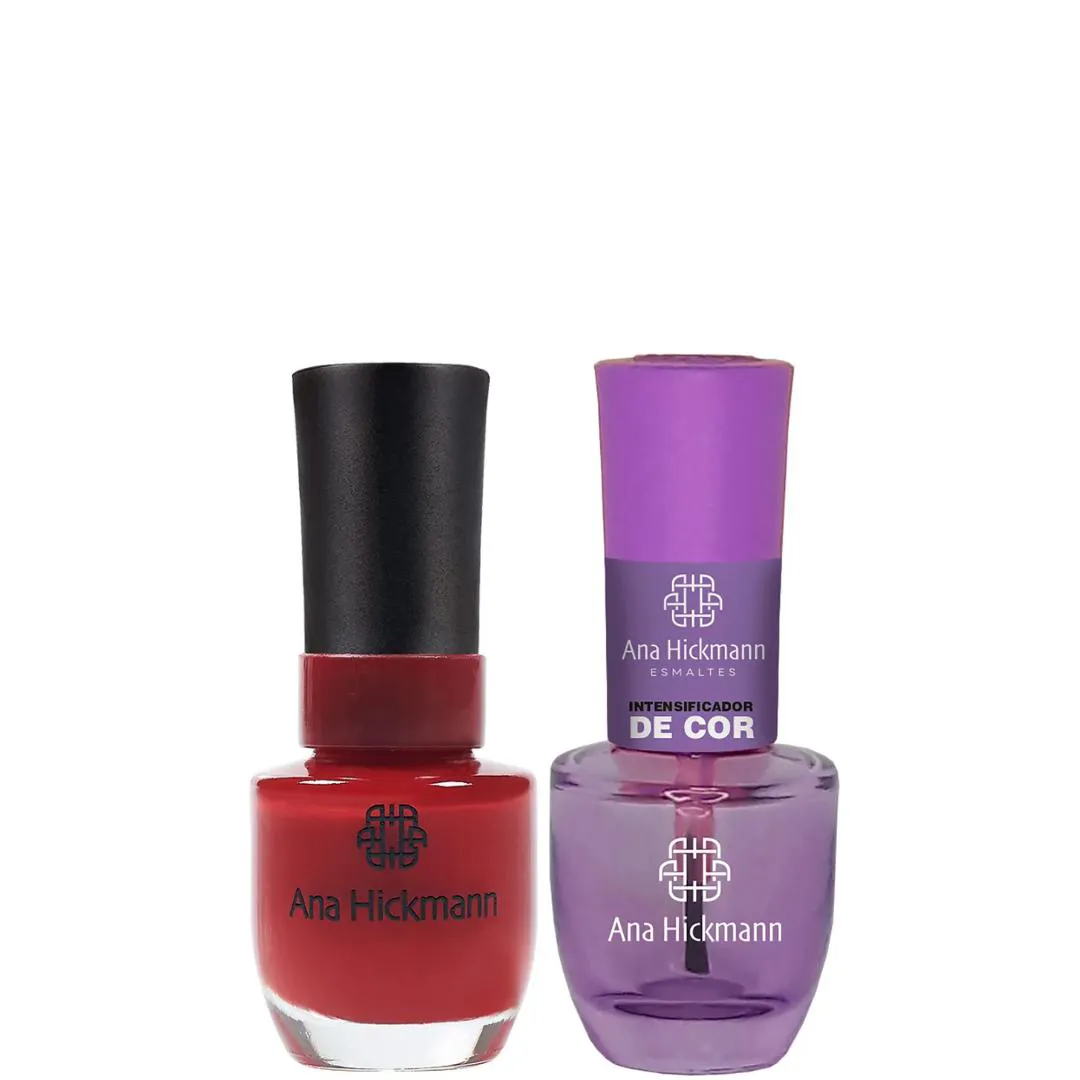 ANA HICKMANN KIT DE ESMALTE COR ENTRA NA RODA + INTENSIFICADOR DA COR