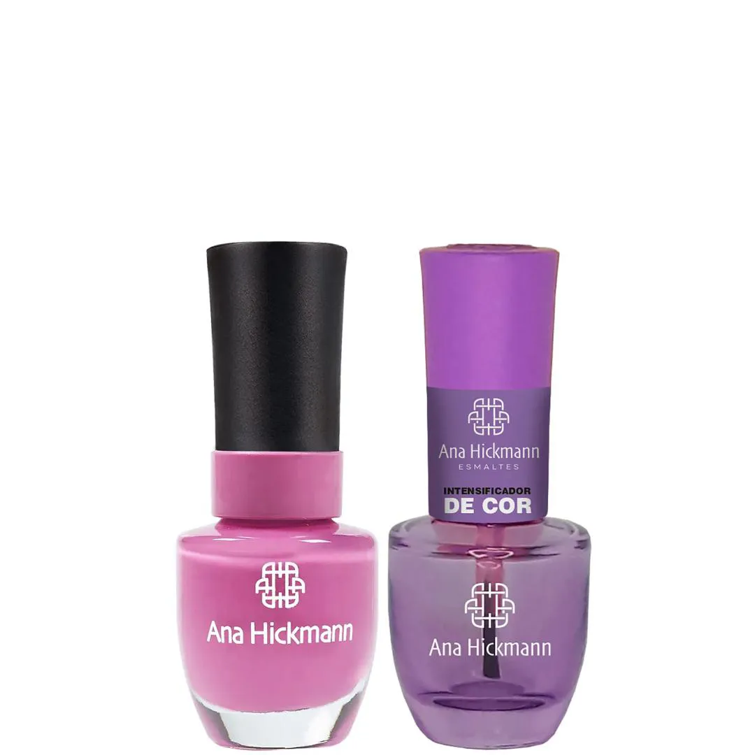 ANA HICKMANN KIT DE ESMALTE COR PRIMAVERA + INTENSIFICADOR DA COR