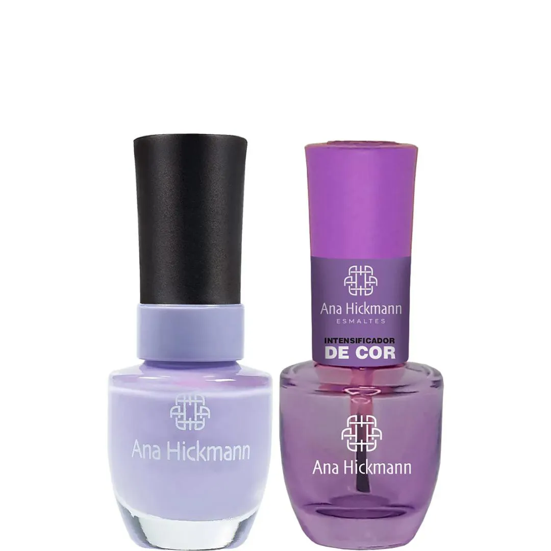 ANA HICKMANN KIT DE ESMALTE COR MIDUSHI + INTENSIFICADOR DA COR