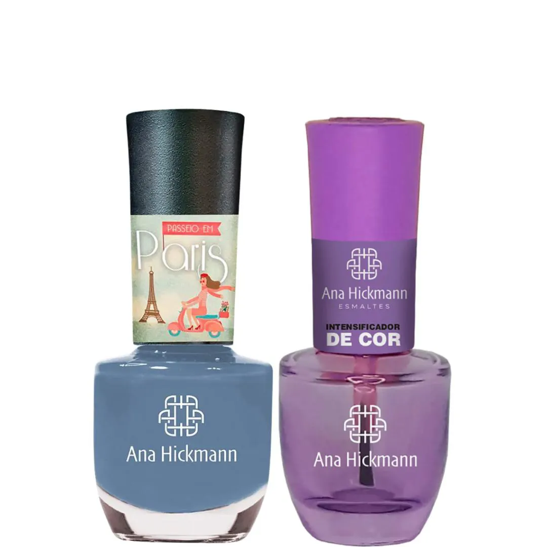 ANA HICKMANN KIT DE ESMALTE COR LUMIèRE + INTENSIFICADOR DA COR