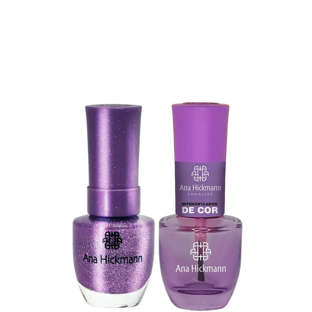 ANA HICKMANN KIT DE ESMALTE COR ESTOURINHO + INTENSIFICADOR DA COR