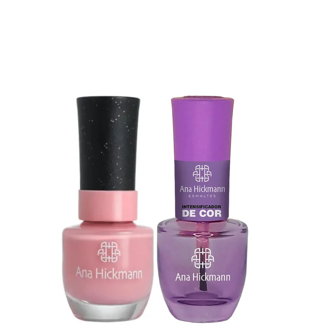 ANA HICKMANN KIT DE ESMALTE COR RENI + INTENSIFICADOR DA COR