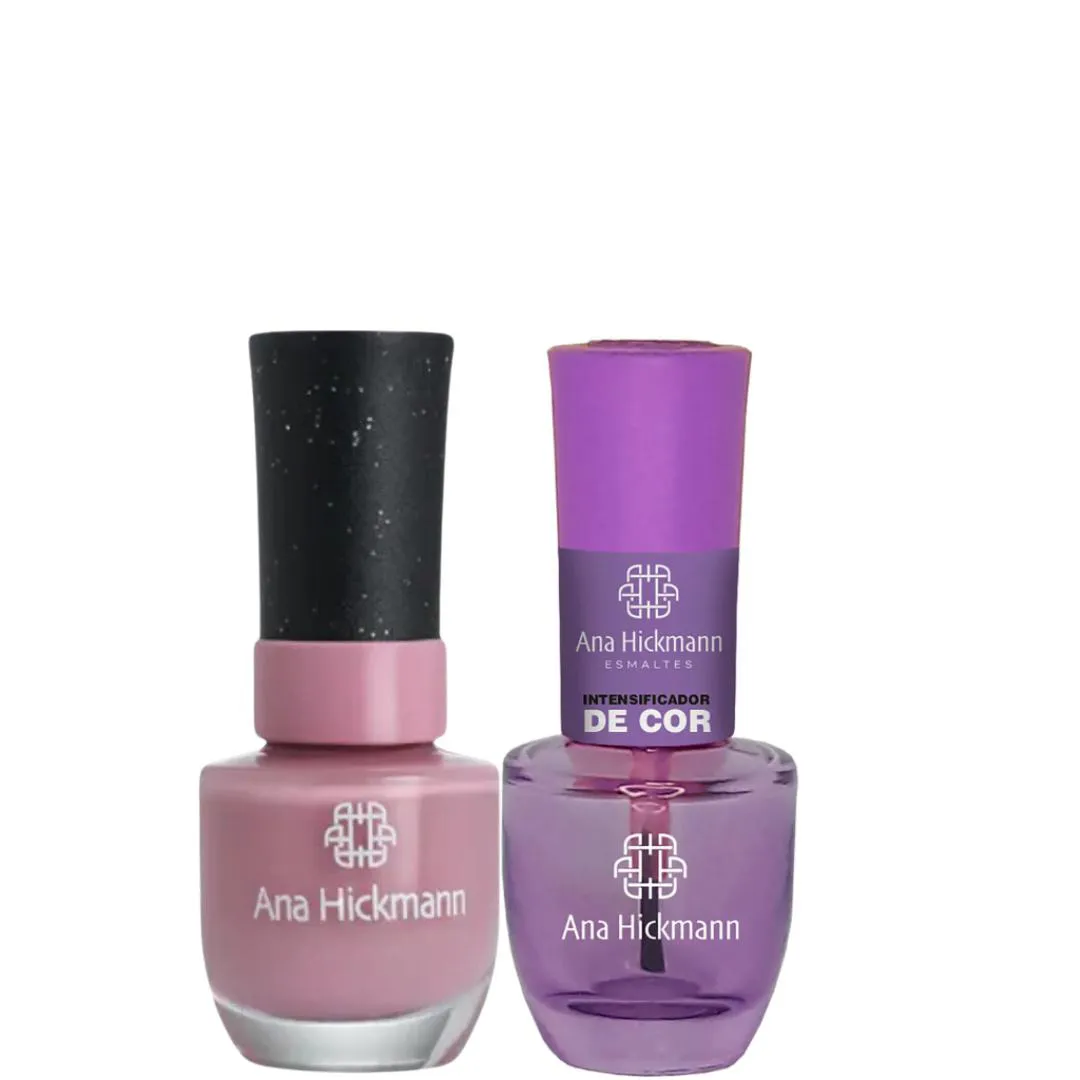 ANA HICKMANN KIT DE ESMALTE COR FERNANDA + INTENSIFICADOR DA COR
