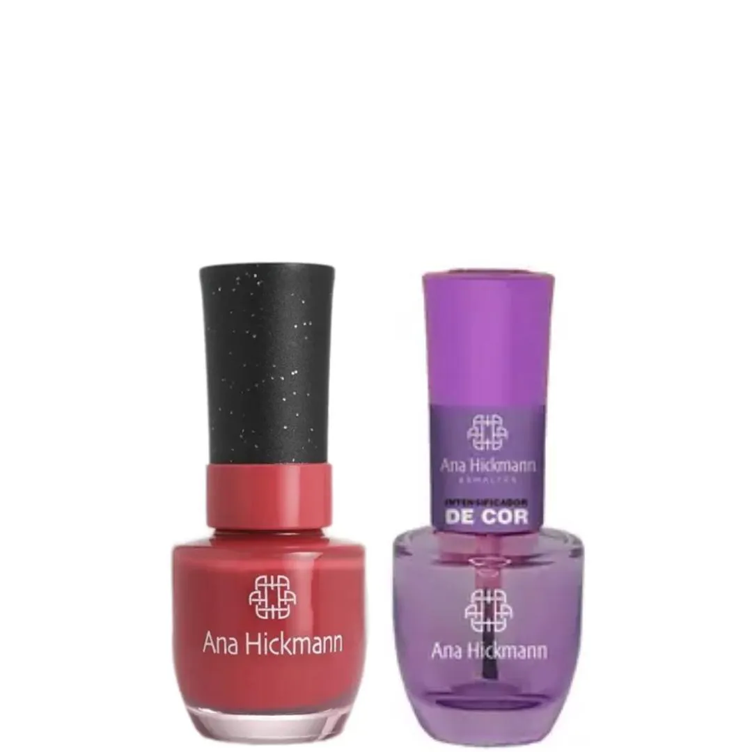 ANA HICKMANN KIT DE ESMALTE COR ANA + INTENSIFICADOR DA COR
