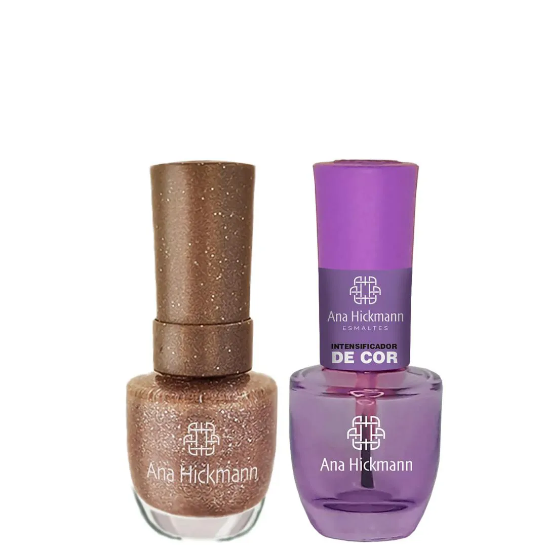 ANA HICKMANN KIT DE ESMALTE COR SUN-DROP + INTENSIFICADOR DA COR
