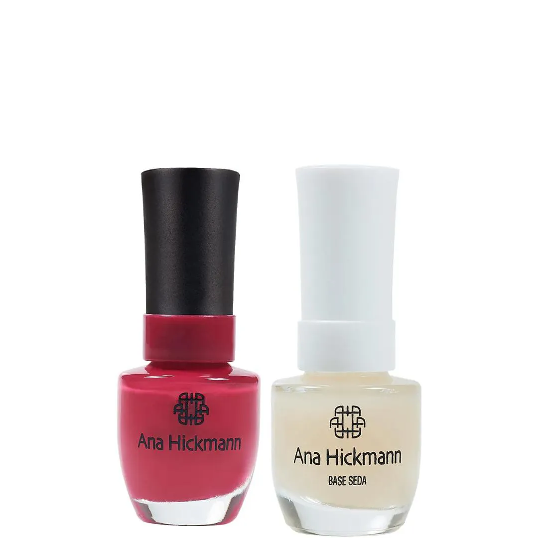 ANA HICKMANN KIT DE ESMALTE COR URBANO + BASE SEDA