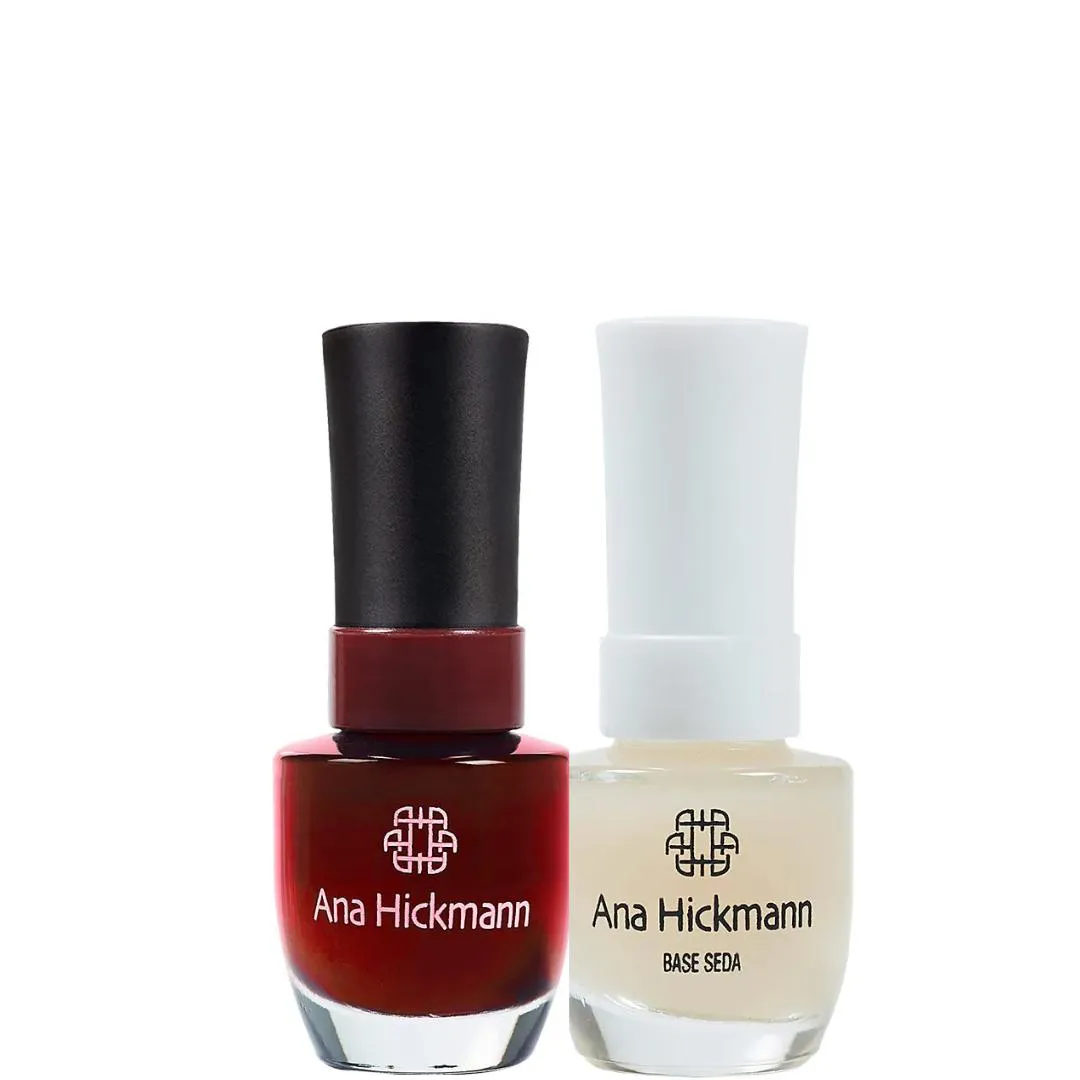ANA HICKMANN KIT DE ESMALTE COR OLHA EU + BASE SEDA