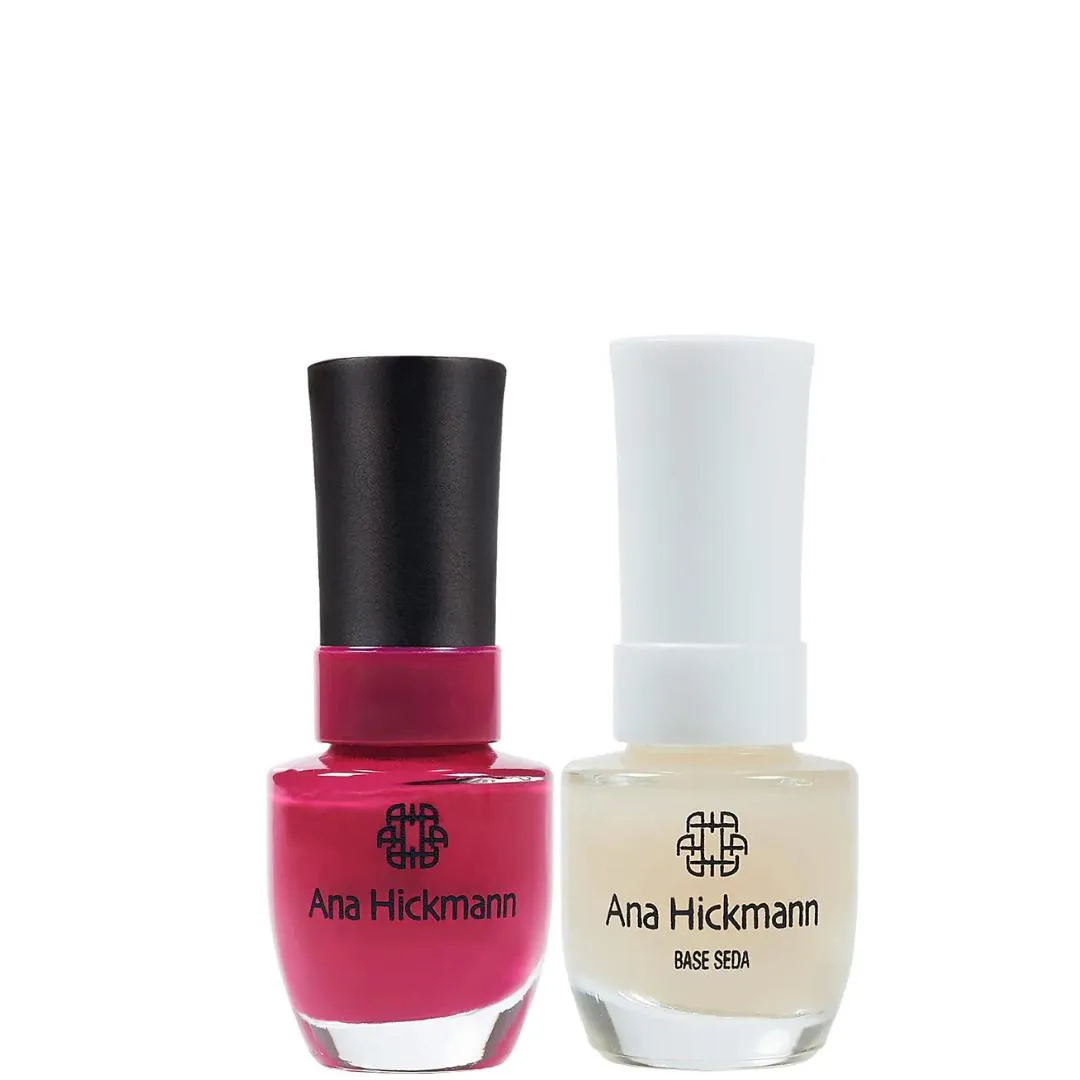 ANA HICKMANN KIT DE ESMALTE COR FASCINADA + BASE SEDA
