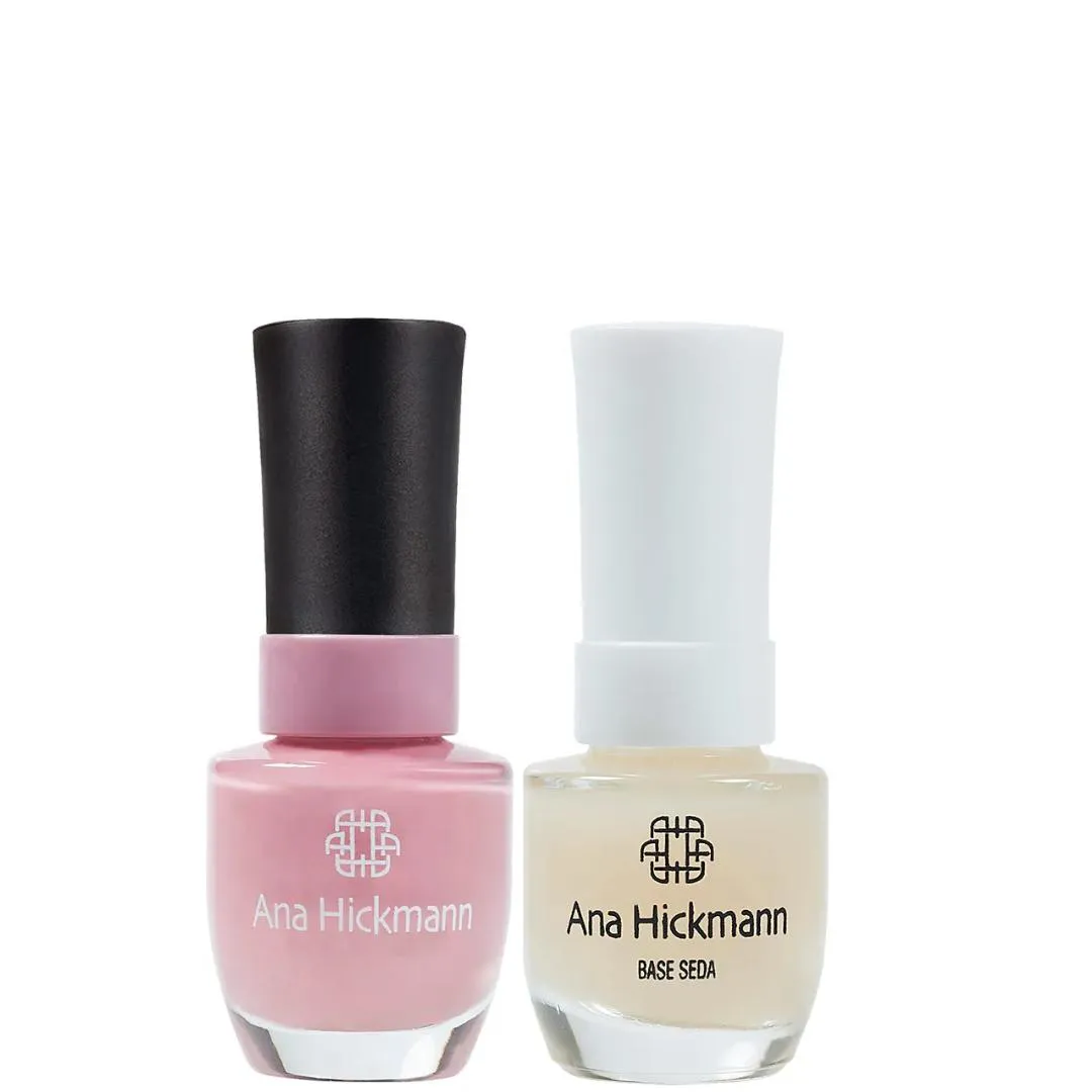 ANA HICKMANN KIT DE ESMALTE COR KLEIN CURAçAO + BASE SEDA