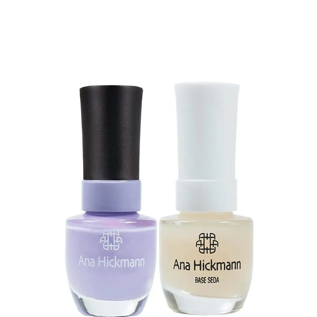 ANA HICKMANN KIT DE ESMALTE COR MIDUSHI + BASE SEDA