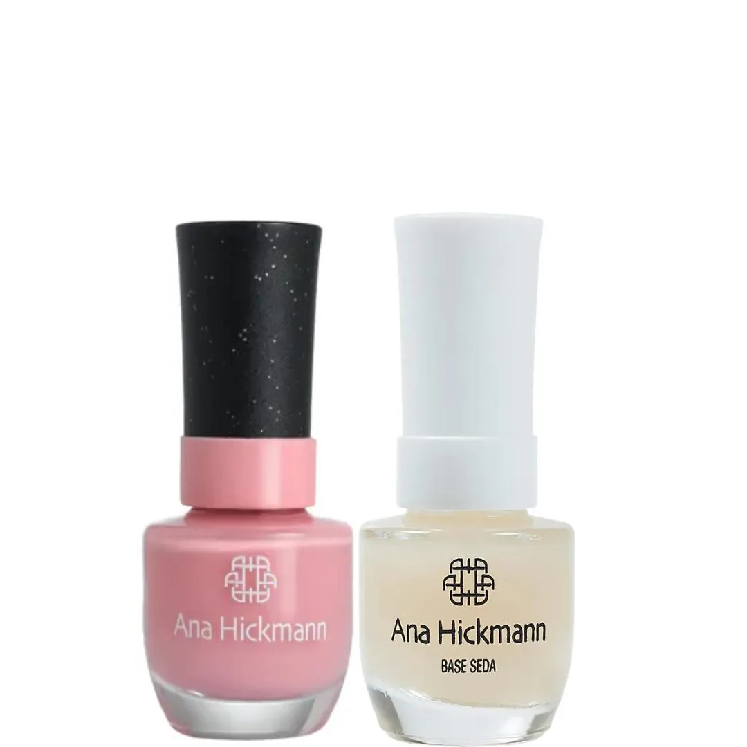 ANA HICKMANN KIT DE ESMALTE COR RENI + BASE SEDA
