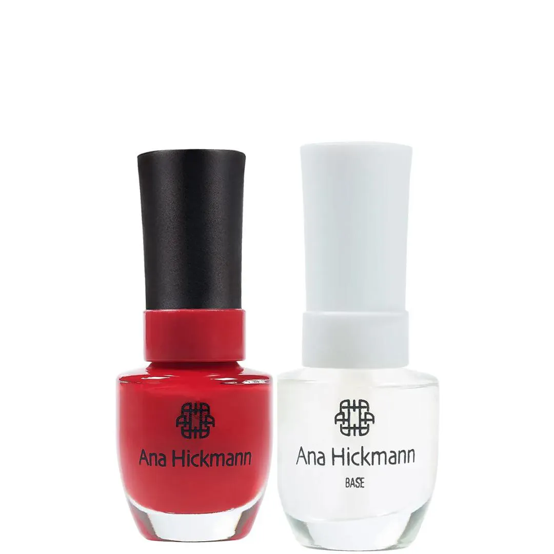 ANA HICKMANN KIT DE ESMALTE COR VIM PRA CAUSAR + BASE