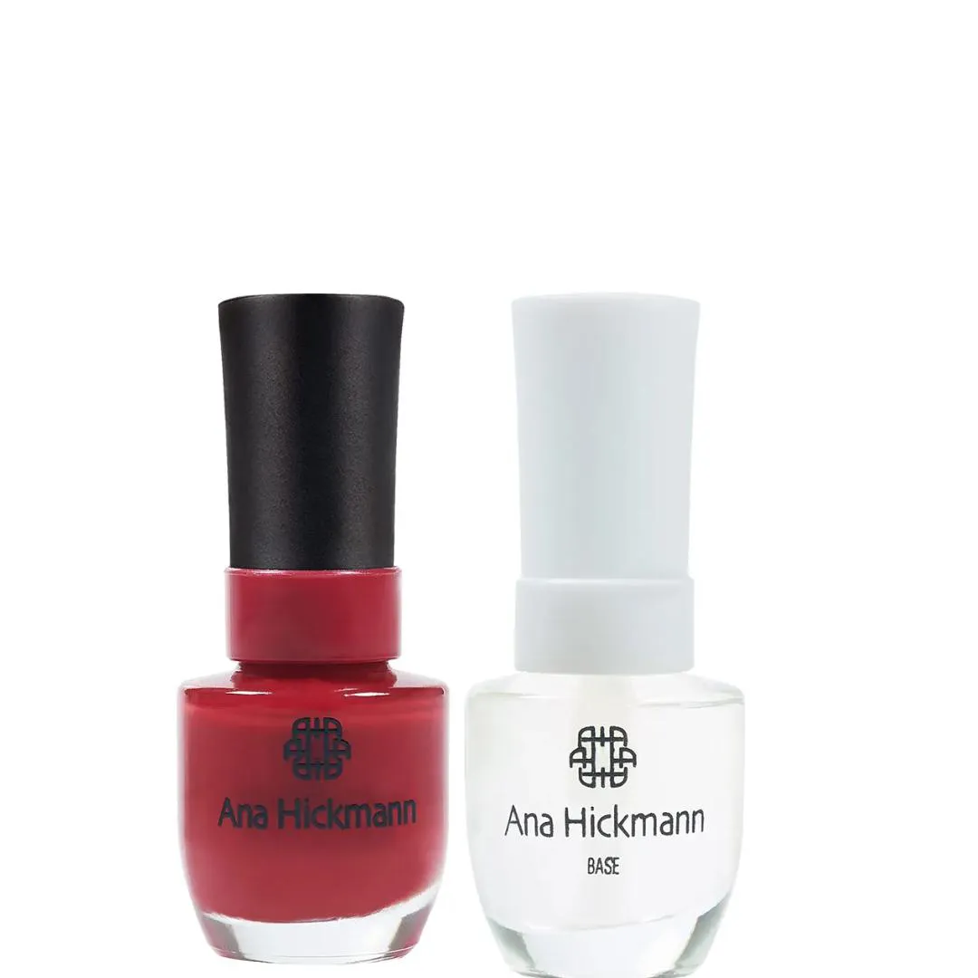 ANA HICKMANN KIT DE ESMALTE COR Tô BRILHANDO + BASE