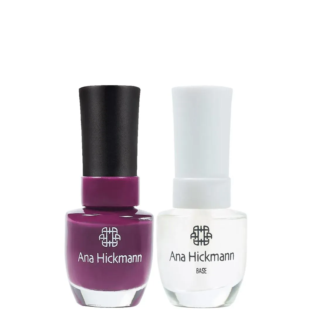 ANA HICKMANN KIT DE ESMALTE COR VANDA + BASE