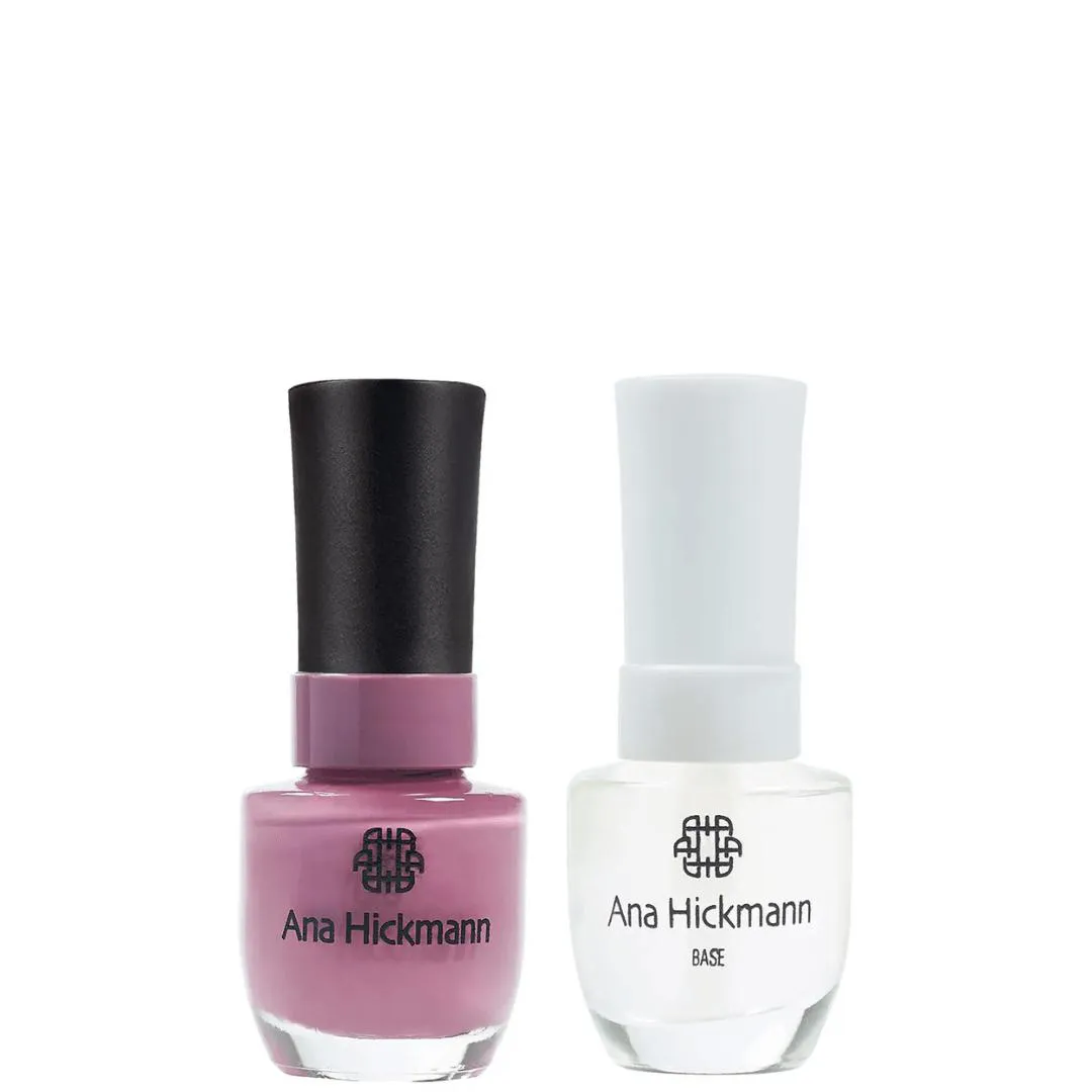 ANA HICKMANN KIT DE ESMALTE COR ALL BLUSH + BASE