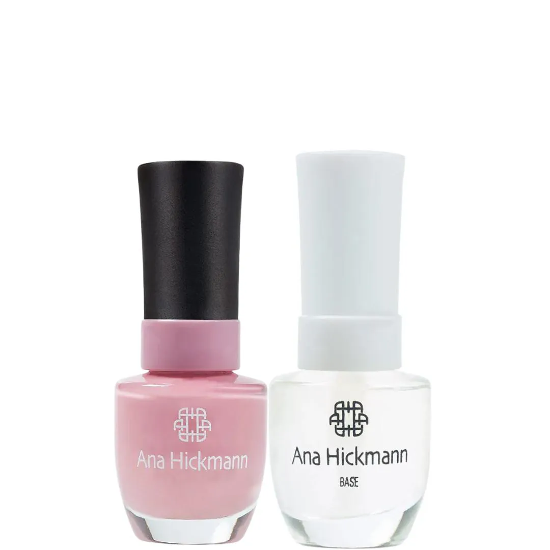 ANA HICKMANN KIT DE ESMALTE COR KLEIN CURAçAO + BASE