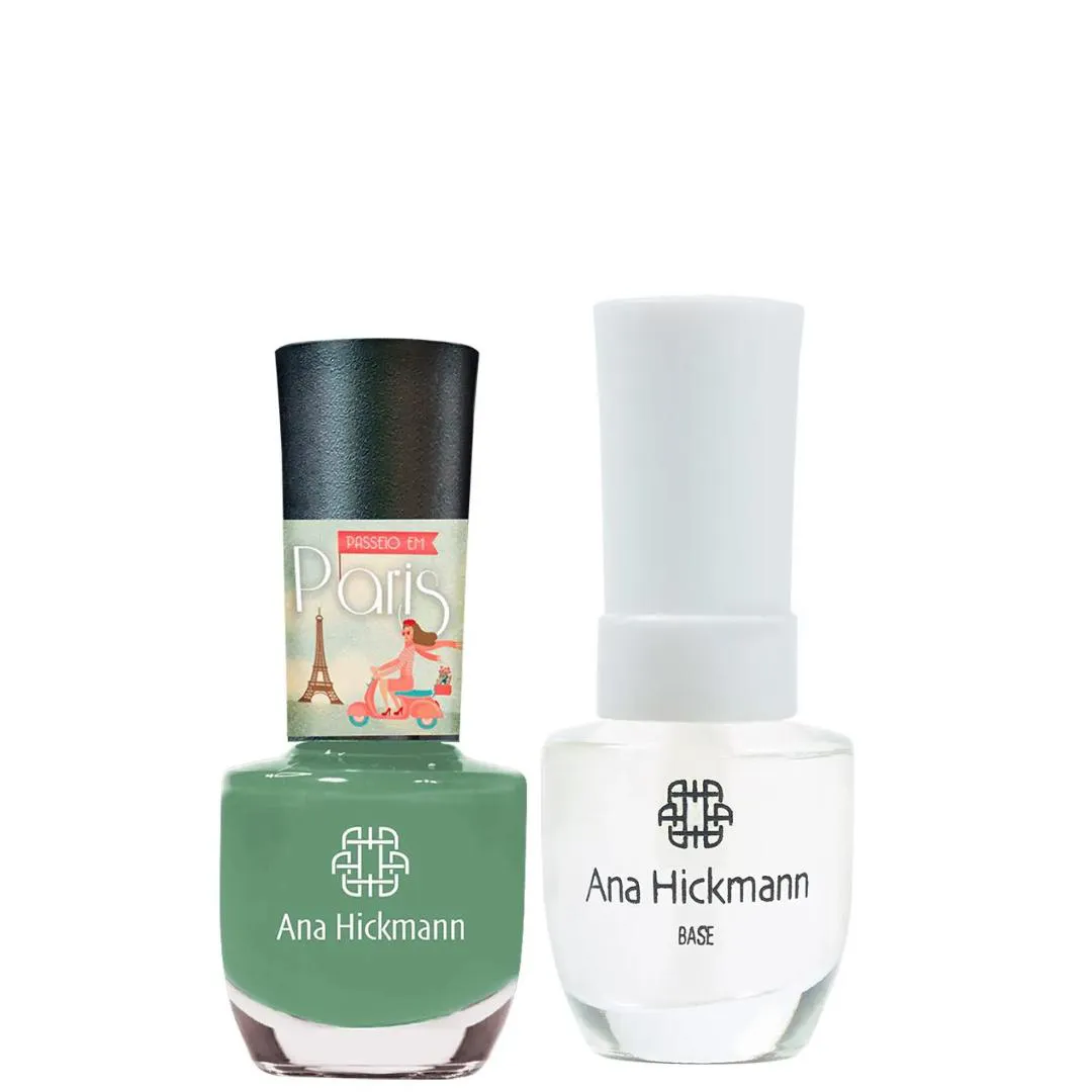 ANA HICKMANN KIT DE ESMALTE COR TRIUNFO + BASE