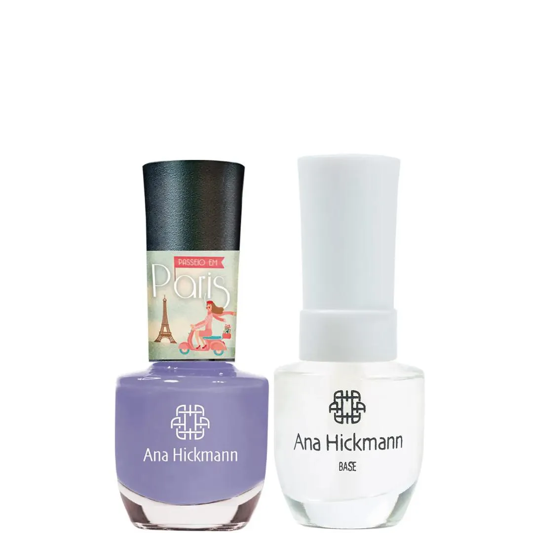 ANA HICKMANN KIT DE ESMALTE COR PROVENCE + BASE