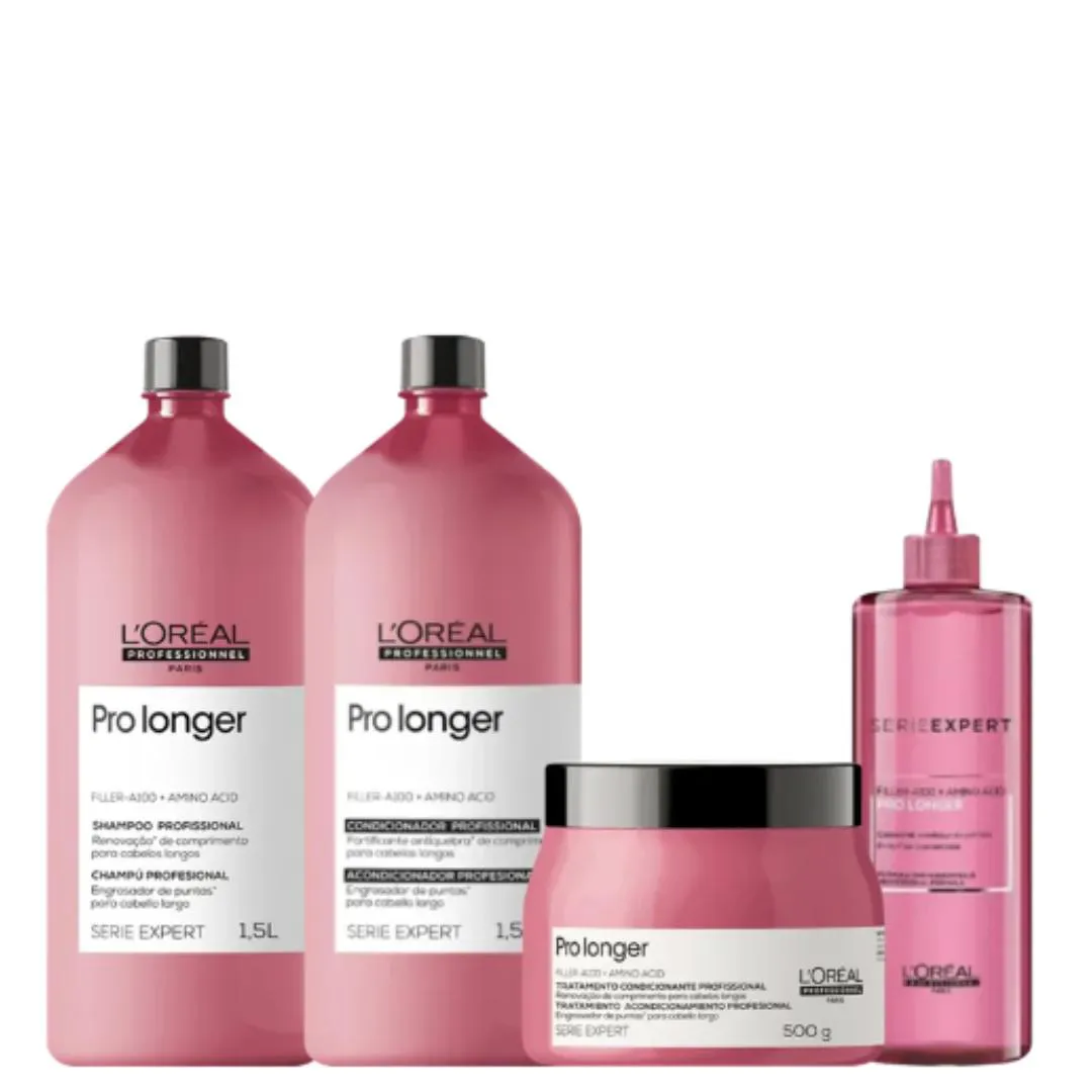 KIT L´ORéAL PROFESSIONNEL SERIE EXPERT PRO LONGER PROFISSIONAL (4 PRODUTOS)