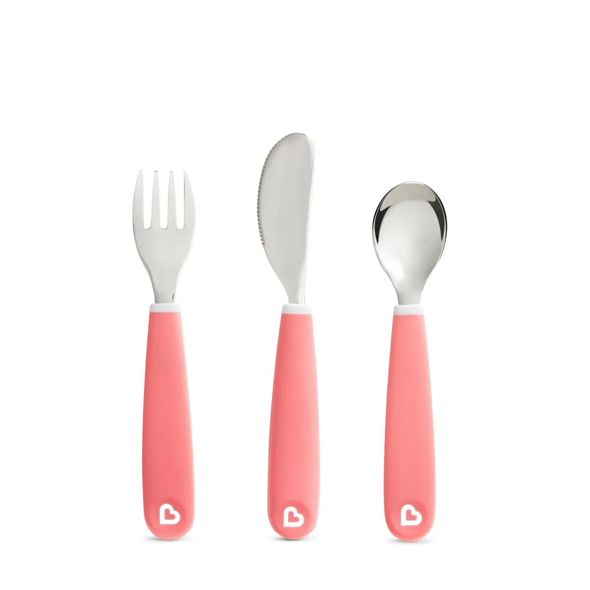 KIT DE TALHERES - ROSA - MUNCHKIN