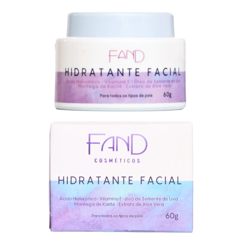 HIDRATANTE FACIAL - FAND COSMéTICOS