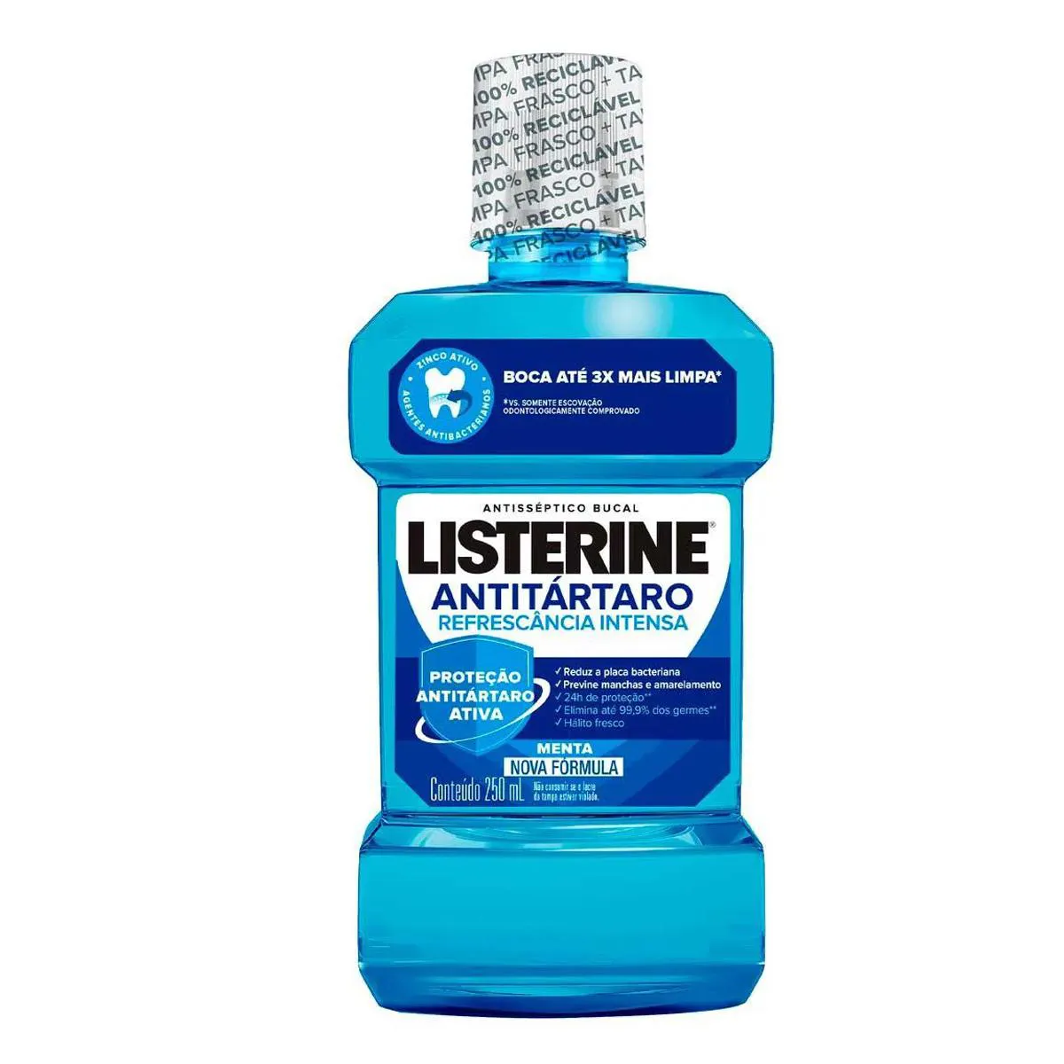 ENXAGUANTE BUCAL ANTITáRTARO MENTA 250ML LISTERINE