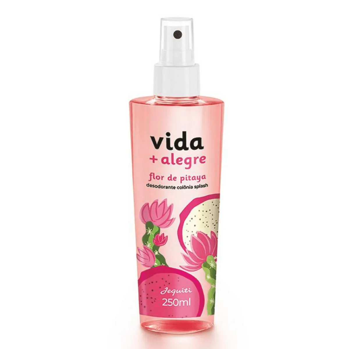 COLôNIA BODY SPLASH VIDA + ALEGRE FLOR DE PITAYA 250ML - JEQUITI