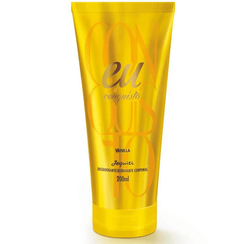HIDRATANTE CORPORAL EU CONQUISTO VANILLA 200ML - JEQUITI