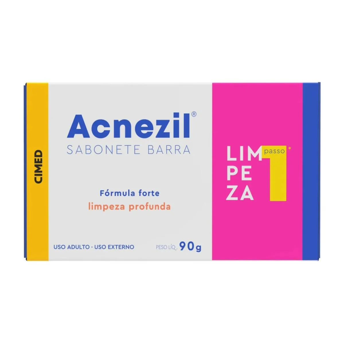 SABONETE BARRA ACNEZIL LIMPEZA PROFUNDA 90G - CIMED