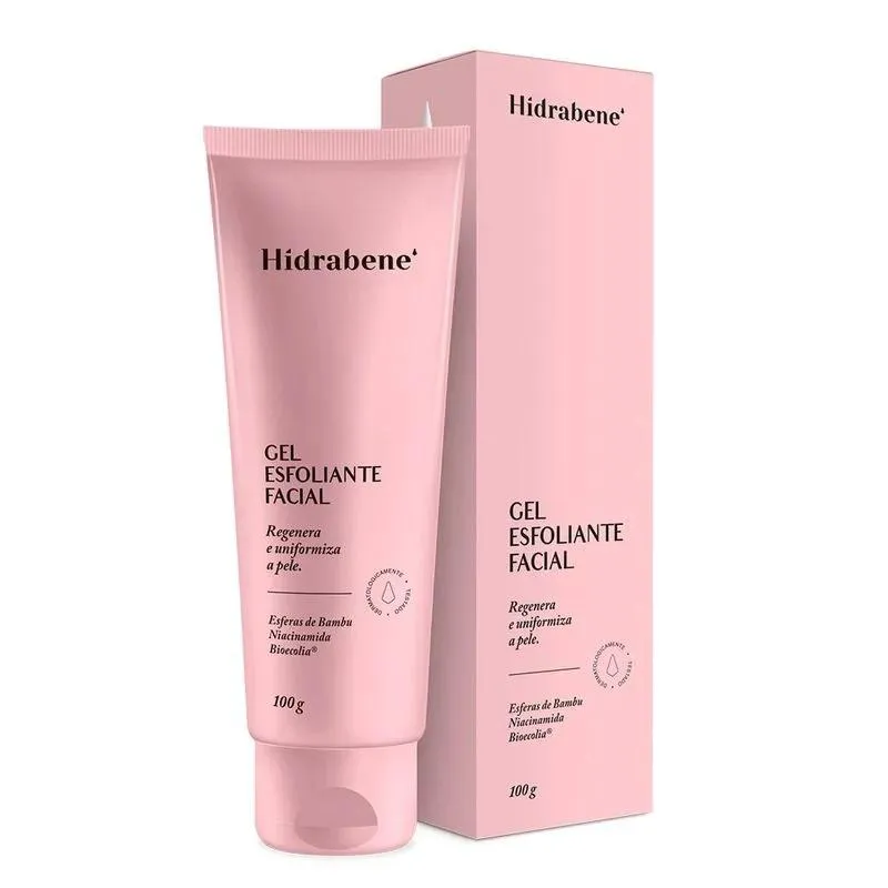 GEL ESFOLIANTE FACIAL REGENERADOR 100G - HIDRABENE