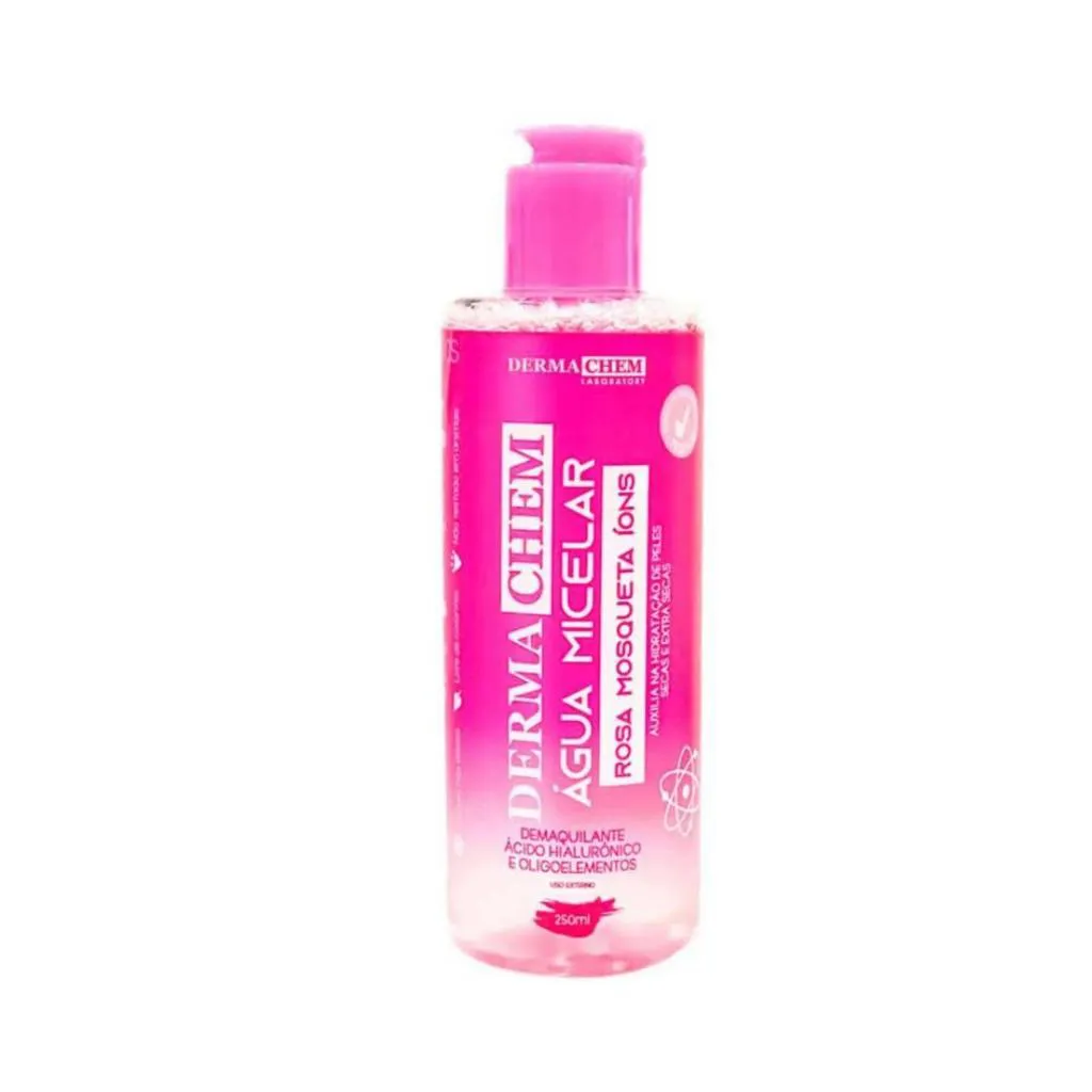 ÁGUA MICELAR ROSA MOSQUETA ÍONS 250ML - DERMACHEM