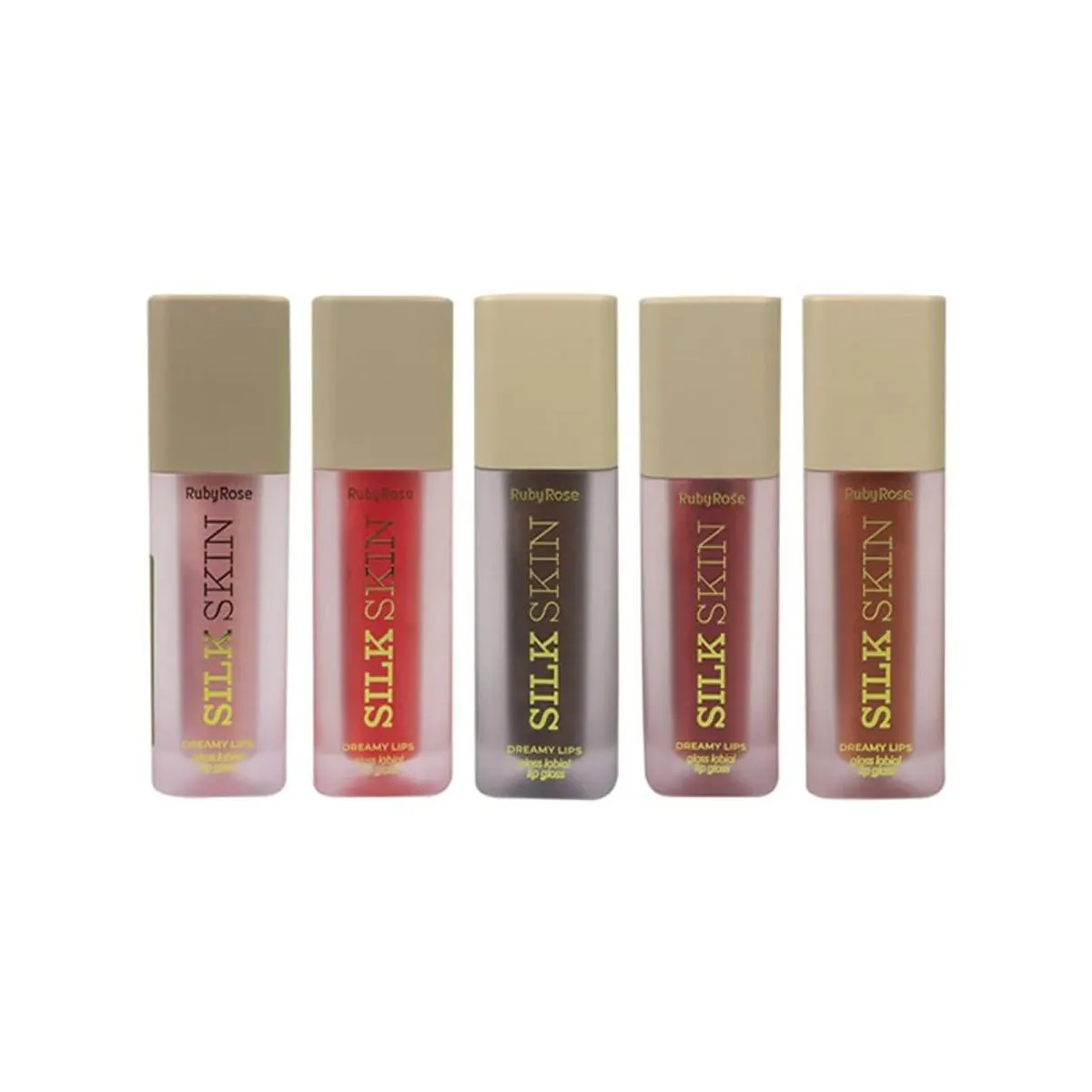 GLOSS LABIAL LINHA SILK SKIN - RUBY ROSE Misty Rose