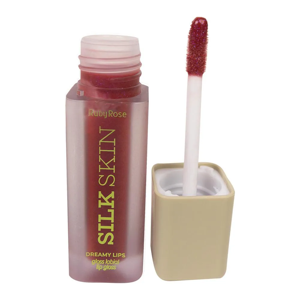 GLOSS LABIAL LINHA SILK SKIN - RUBY ROSE Sparkle Kiss